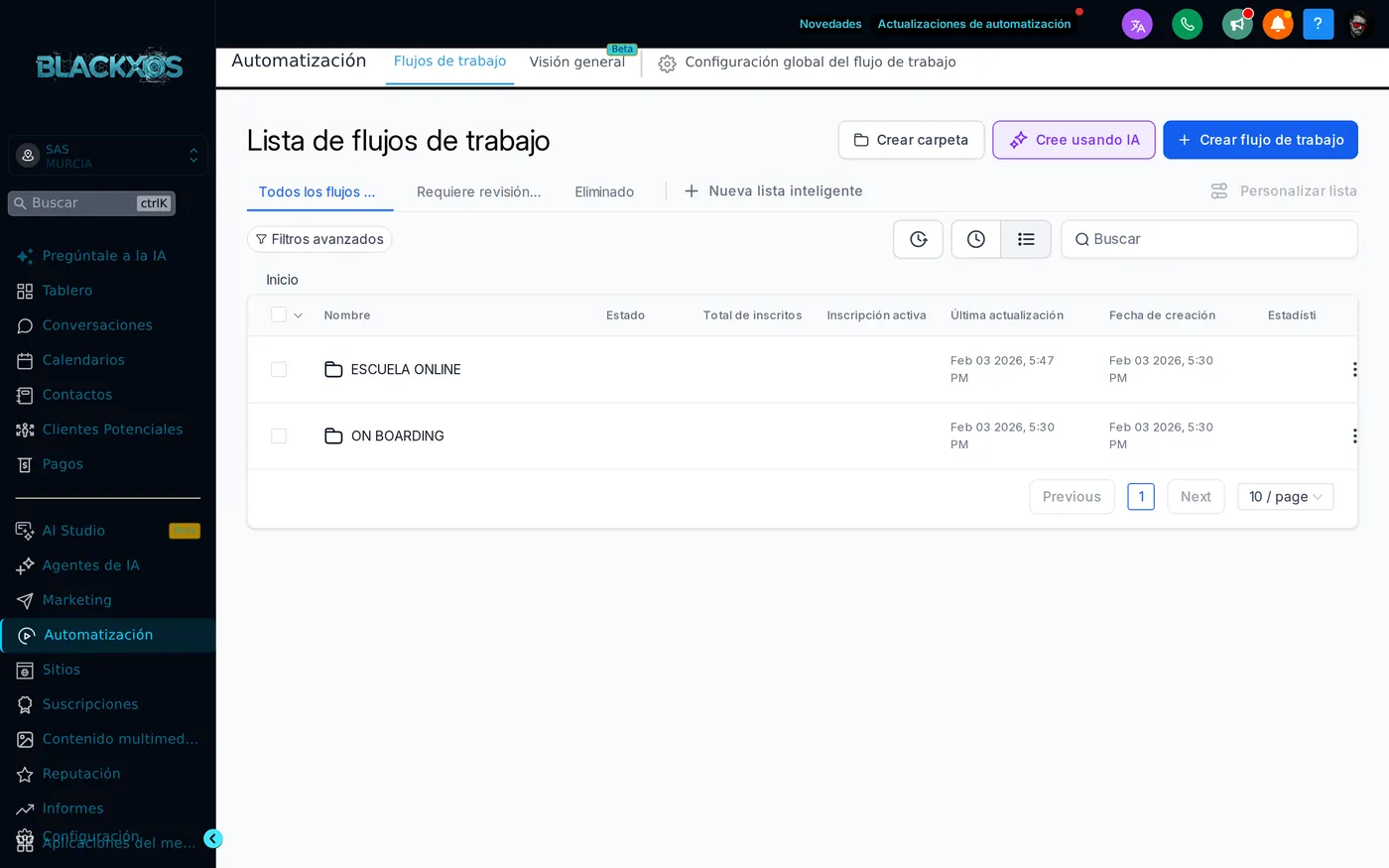 Lección real de BlackXOS